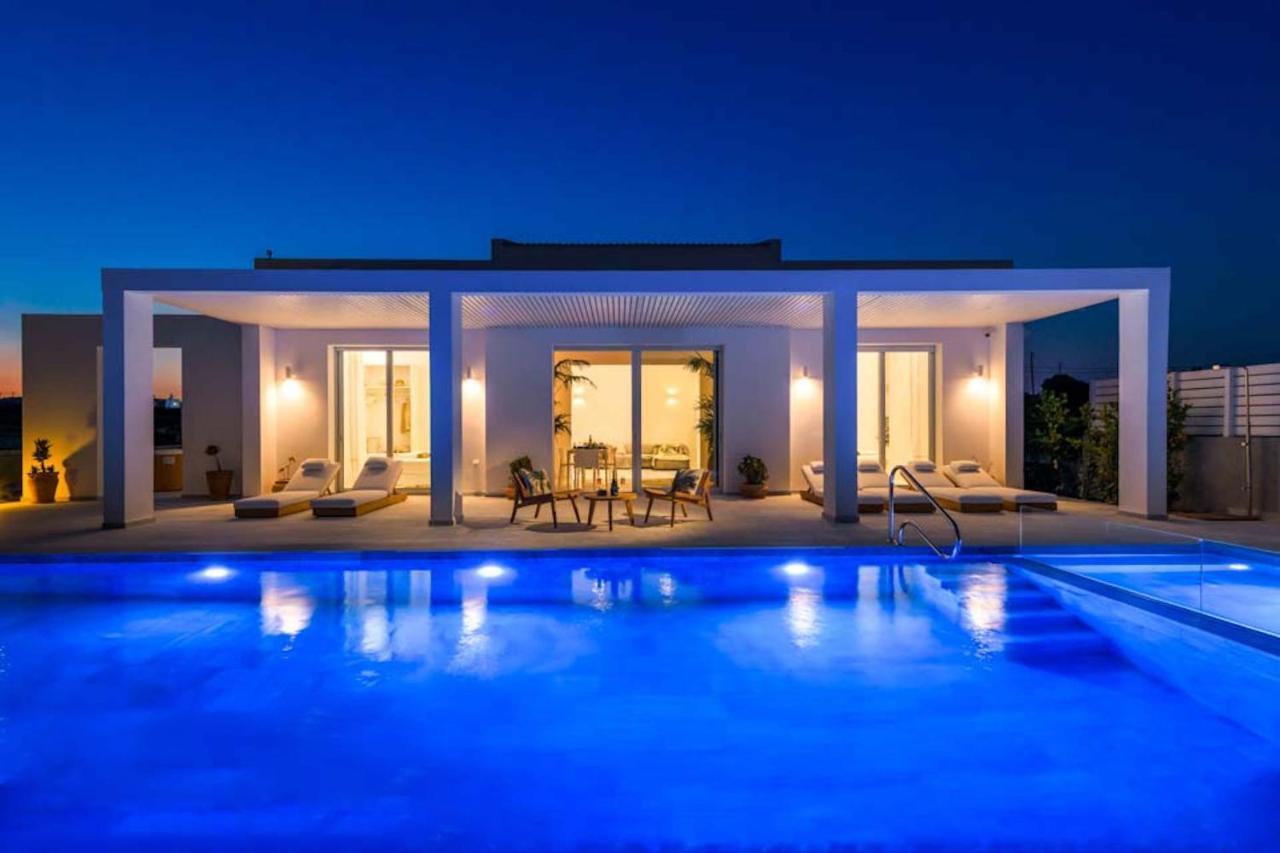 Seashore Beachfront Villa Λαχανιά Εξωτερικό φωτογραφία