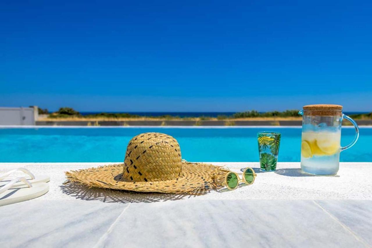Seashore Beachfront Villa Λαχανιά Εξωτερικό φωτογραφία