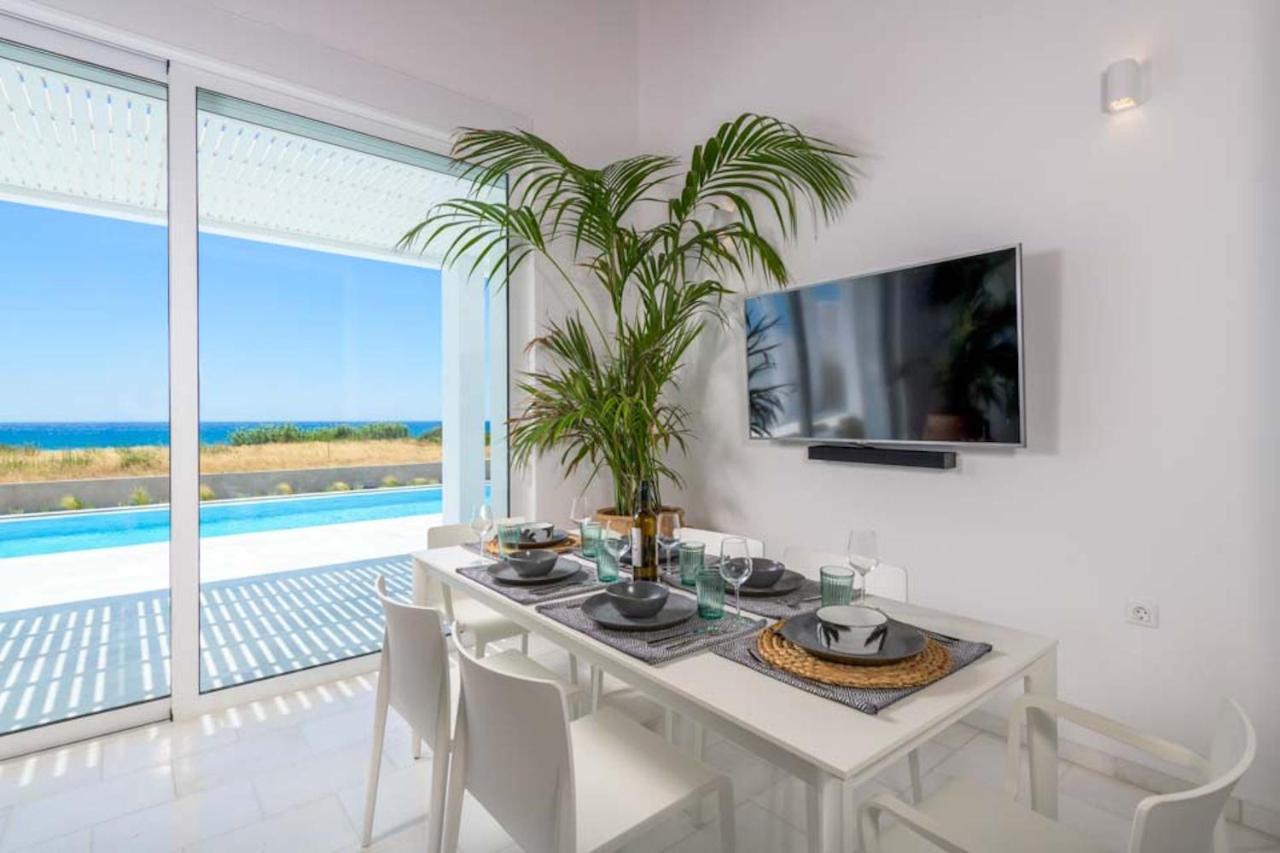 Seashore Beachfront Villa Λαχανιά Εξωτερικό φωτογραφία