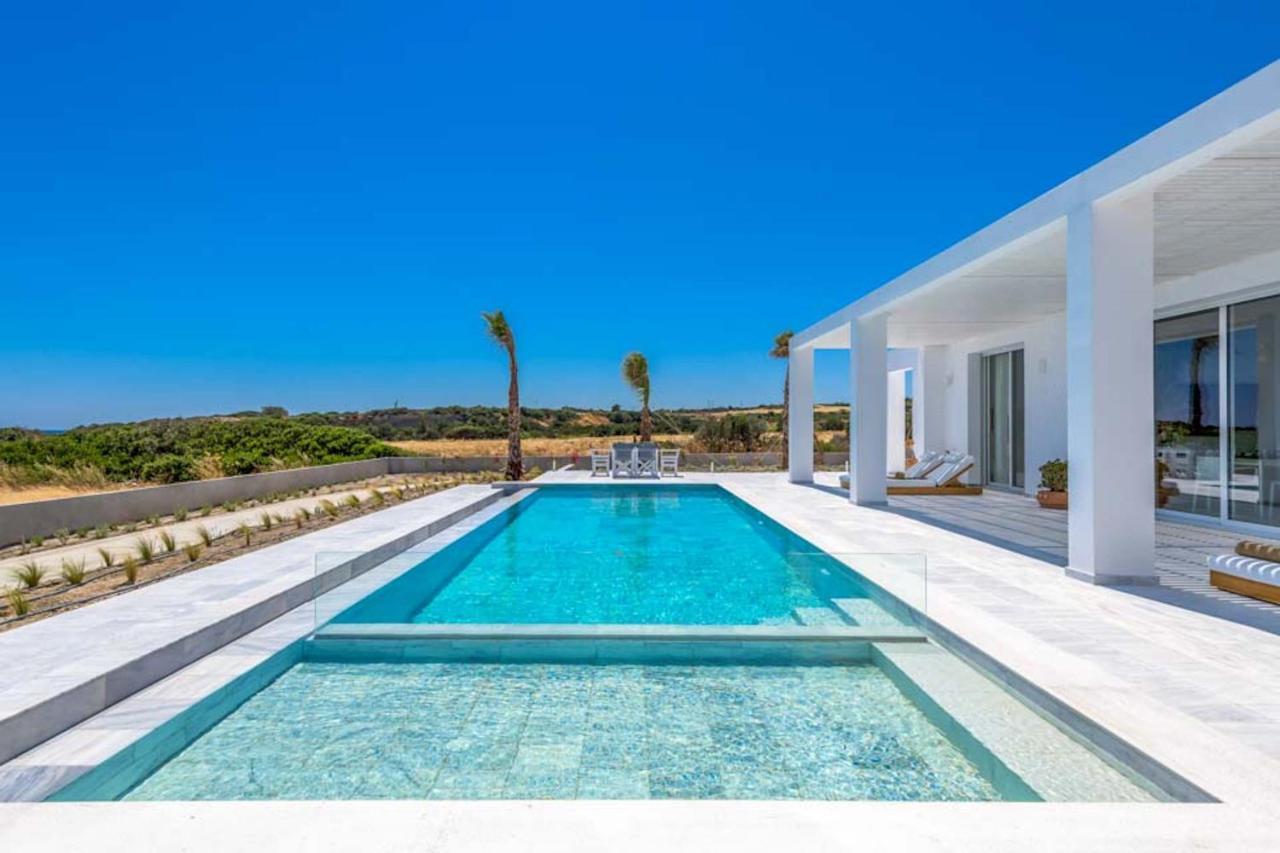 Seashore Beachfront Villa Λαχανιά Εξωτερικό φωτογραφία
